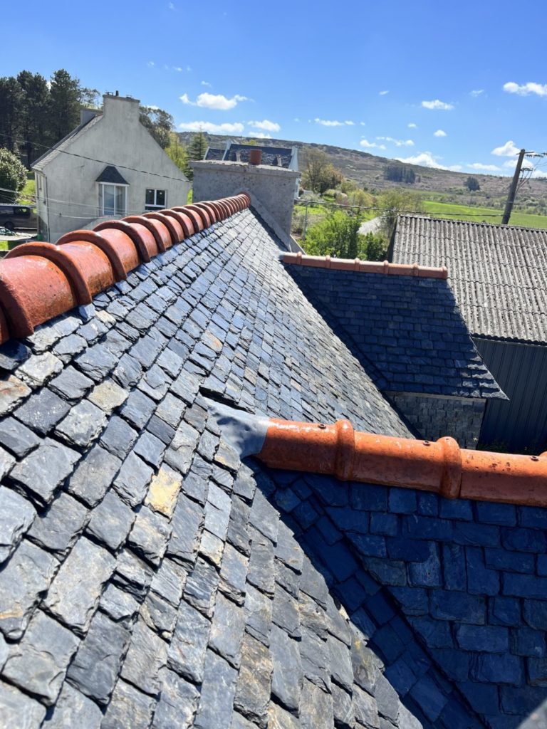 demoussage toiture et facade quimper - Réparation toiture - Pleyben Quimper